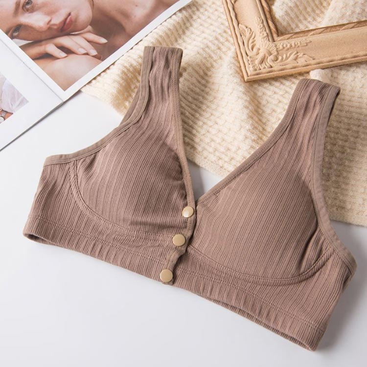 スナップボタン 授乳ブラ 産後 コットン ノンワイヤー ブラジャー 大きいサイズ 授乳 授乳ブラジャー 前開き ナイトブラ ナイトブラ フロントオープン 垂れ防止 マタニティブラ ブラ インナー マタニティブラジャー 補正 授乳用 産前 ノンワイヤー 下着 女性下着