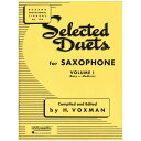 セレクテッド・デュエット（精選二重奏曲集）1：初級－中級/Selected Duets for Saxophone 1