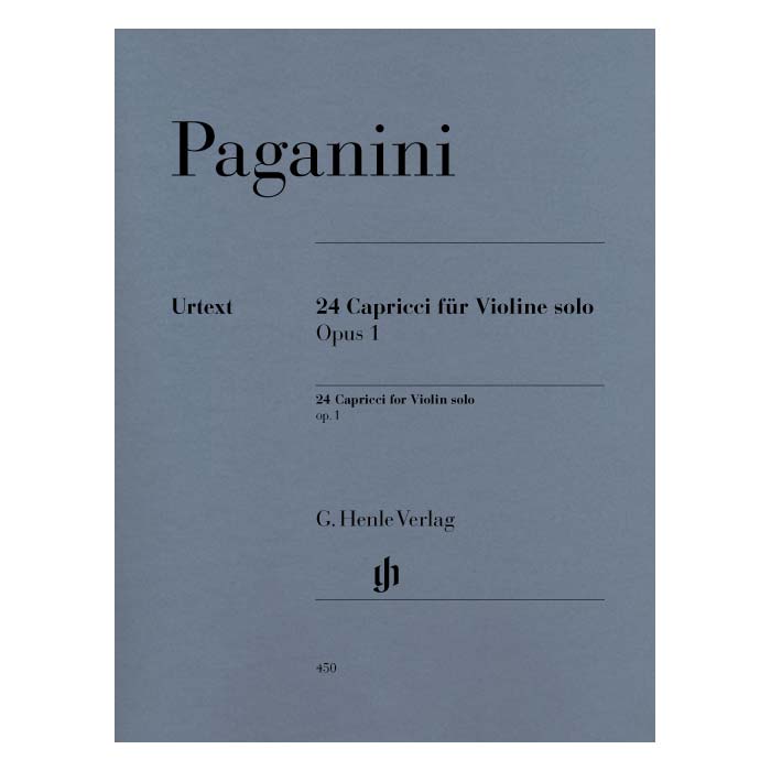 【ヴァイオリン楽譜】24の奇想曲 op. 1/24 Capricci op. 1