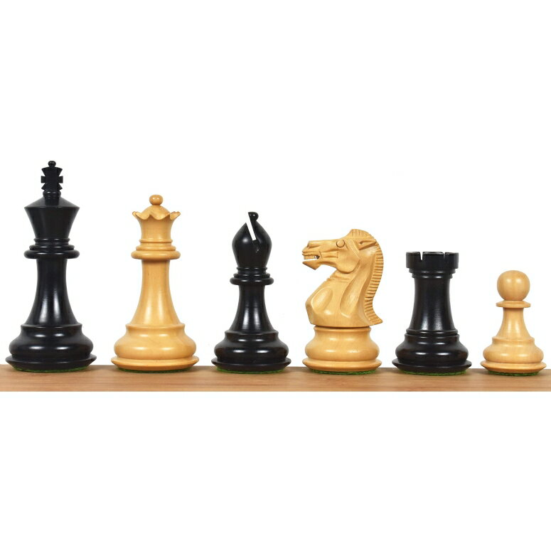 ※重さ:　約1.3 kg ※パッケージサイズ:　約24 x 20 x 14 cm ※輸入品です。 ※説明は英語表記になります。 ※海外からの配送の為、納期に遅延が発生する場合がございます。 ※Royal Chess Mall Professional Staunton Chess Pieces Only Chess Set, Ebonized Boxwood Wooden Chess Set, 3.6-in King, Tournament Chess Set, Weighted Chess Pieces (2.2 lbs)