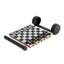 チェスセット Umbra Rolz Chess/Checkers Set 【並行輸入品】