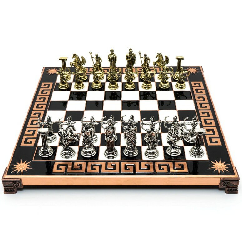 ※重さ:　約1.9 kg ※パッケージサイズ:　約43 x 43 x 3 cm ※輸入品です。 ※説明は英語表記になります。 ※海外からの配送の為、納期に遅延が発生する場合がございます。 ※Handmade Archer Metal Chess with Elegant Wooden and Metal Board