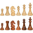 チェスセット Nero High Polymer Extra Heavy Weighted Chess Pieces with 4.25 Inch King and Extra Queens, Pieces Only, No Board 【並行輸入品】