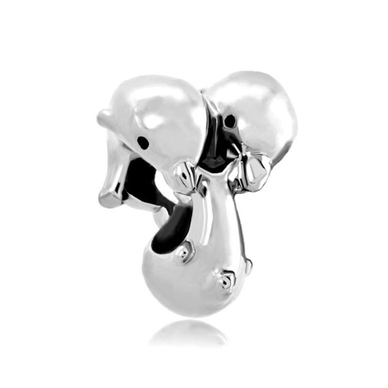 チャーム ブレスレット バングル用 CharmSStory チャームズストーリー CharmSStory Love Dolphin Animal Charm Bead for Bracelets 【並行輸入品】