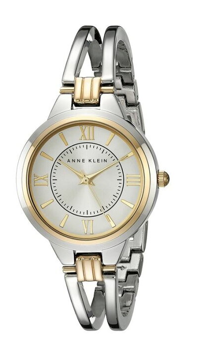 アンクライン Anne Klein 女性用 腕時計 レディース ウォッチ ツートーン AK/1441SVTT 女性らしいデザイン かわいい 【並行輸入品】