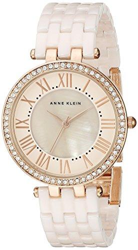 アンクライン Anne Klein 女性用 腕時計 レディース ウォッチ ピンク AK/2130RGLP 女性らしいデザイン かわいい 【並行輸入品】