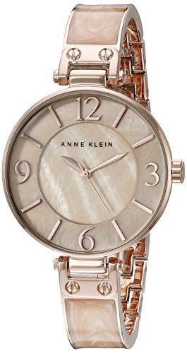 アンクライン Anne Klein 女性用 腕時計 レディース ウォッチ ピンク AK/2210BMRG 女性らしいデザイン かわいい 【並行輸入品】