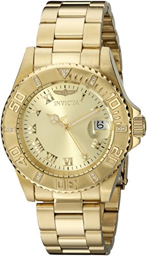 インビクタ Invicta インヴィクタ 女性用 腕時計 レディース ウォッチ プロダイバーコレクション Pro Diver Collection ゴールド 12820 【並行輸入品】