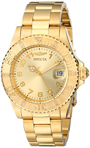 インビクタ Invicta インヴィクタ 女性用 腕時計 レディース ウォッチ プロダイバーコレクション Pro Diver Collection ゴールド 15249 【並行輸入品】