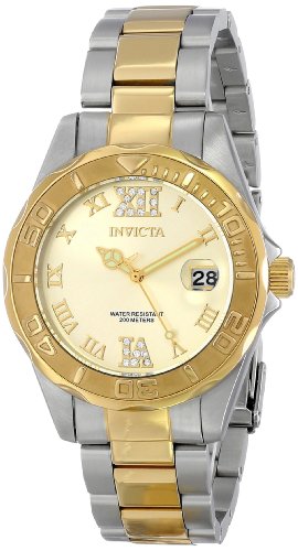 インビクタ Invicta インヴィクタ 女性用 腕時計 レディース ウォッチ プロダイバーコレクション Pro Diver Collection シャンパン 17021 【並行輸入品】