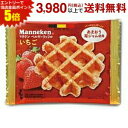 エントリーで全品ポイント5倍★マネケン ベルギーワッフル いちごのワッフル 6個入