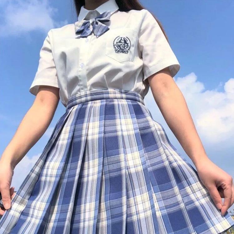 スカート スクールスカート プリーツスカート リボン 2点セット セーラー服 学生服 jk 制服 JK制服 チェック柄 チェック プリーツスカート スクール制服 学生制服 コスプレ コスチューム Aライン 可愛い