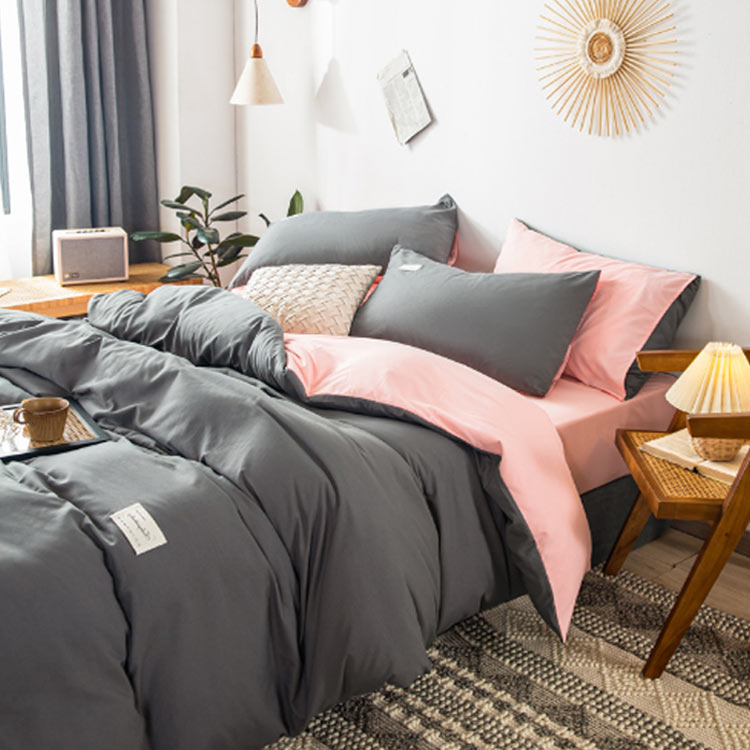 全20色!布団カバー セット 掛け布団カバー 枕カバー 敷カバー シングル ダブル 4点セット 寝具カバー セット 敷き布団カバー フラットシーツ ボックスシーツ 和式 学生 自宅 オールシーズン