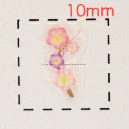 梅（5）【和風（お正月・成人式）ネイルシール】/1シート12枚入