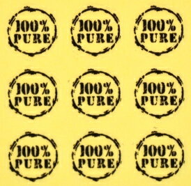 100%PURE【スタンプ ネイルシール】/1...の紹介画像2