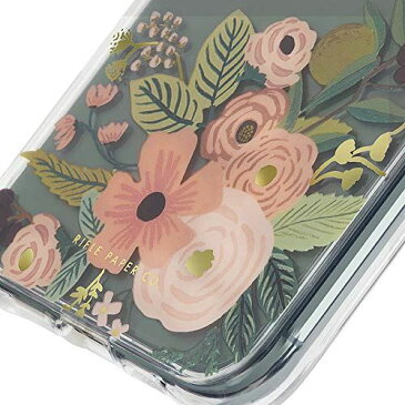 【Rifle Paper Co. by Case-Mate】 抗菌・3.0m 落下耐衝撃ハイブリッドケース ライフルペーパー Clear Garden Party Rose/w Micropel for iPhone 12 mini CM043712