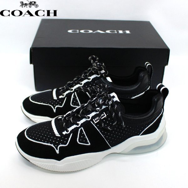 コーチ　シューズ22.5 adidas アディダス スニーカー MAXXCETUS WHITE BLACK ID0644