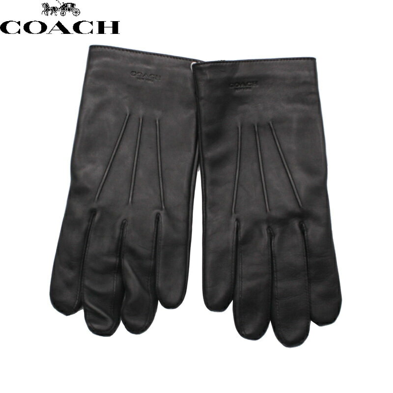 【メンズ】コーチ COACH コーチ BSC Leather Gloves レザー グローブ CM330