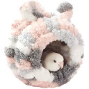 【どれでも2点以上は8%OFF】鳥 小鳥 耳付 アニマル ちぐら ゴールデン ハムスター キンクマ インコ ペット固定 できる 小動物 もこもこ ハウス ベッド...
