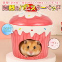 【P5倍!!】最短当日出荷◆ゴールデン ハムスター キンクマ 鳥 インコ リス ペット 小動物 陶器 ひんやり 夏 ハウス ベッド 家 小屋 寝床 隠れ家 おうち ケーキ 型 形 ピンク カップ いちご デザート 食べ物 暑さ 対策 涼しい 冷却 涼感 お城