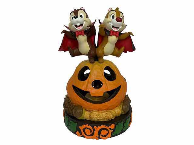 Disney/ディズニー チップとデール chip and dale フィギュア HALLOWEEN ハロウィーン かぼちゃ ドラキュア【中古】
