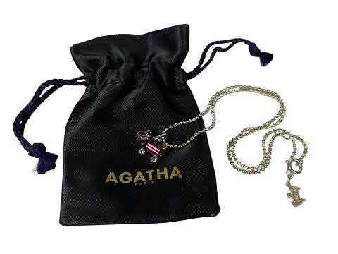 AGATHA PARIS ピアス 2000年 マスコット犬 ラインストーン 希少 AGATHA（ピアス）のフリマアイテム一覧