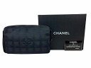 CHANEL / シャネル ポーチ ニュートラベルライン ココマーク ブラック【中古】