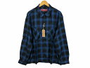 HIDE AND SEEK / ハイドアンドシーク 長袖シャツ Ombre Check L/S Shirt オンブレチェック キムタク着用 メンズ サイズ : XL ブルー【中古】