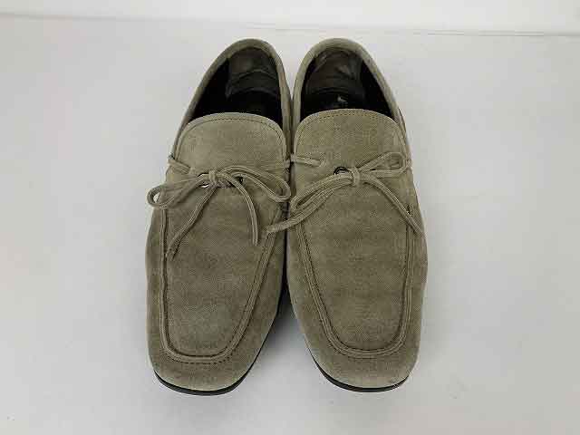 TODS / トッズ ドライビングシューズ Driving Shoes メンズ サイズ : 7.5 グレー【中古】