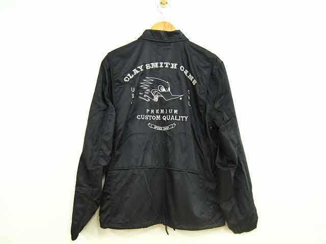 clay Smith/クレイスミス BLACK BIRD コーチジャケット SY-3910 メンズ サイズ : LLW ブラック【中古】