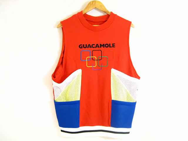 GUACAMOLE / ガカモレ スウェットベスト メッシュ メンズ サイズ : M【中古】