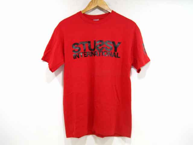 楽天市場】赤（ブランドステューシー）（Tシャツ・カットソー