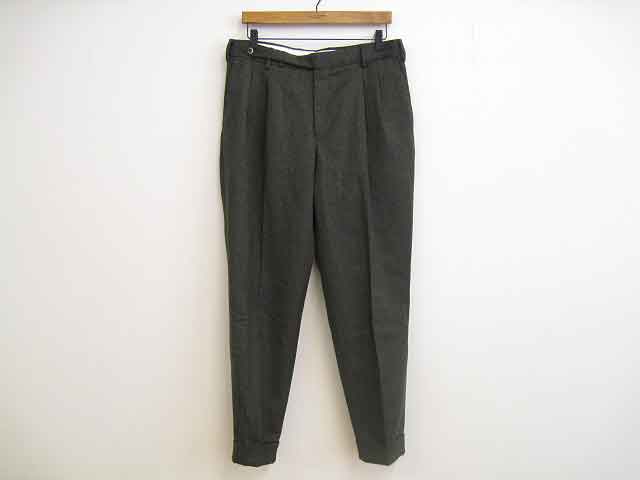 キャロットフィット pt01　cotton 　ボトムス PT01（ピーティーゼロウーノ）の「PT01/CARROT FIT 2プリーツ