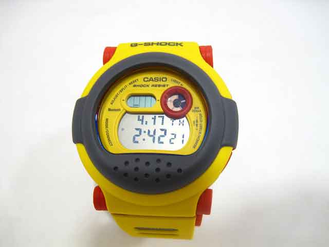 CASIO / カシオ G-SHOCK G-B001 Gショック ジェイソンモデル メンズ イエロー【中古】