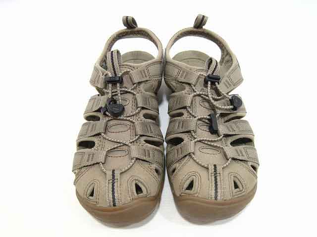 KEEN / キーン クリアウォーターサンダル CD-C1026312 サイズ : 24.5cm カーキ【中古】