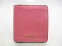 FURLA / フルラ ミニウォレット 二つ折り財布 レディース ピンク【中古】