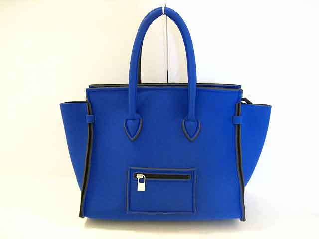 SAVE MY BAG/セーブ マイ バッグ トートバッグ ハンドバッグ ウェットスーツ素材 防水 レディース ブル..