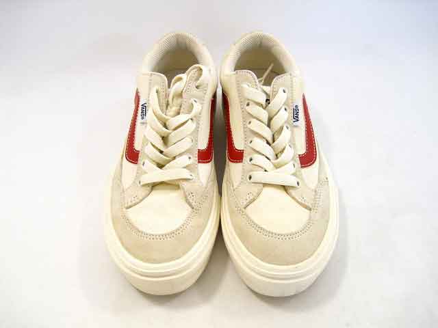 VANS / バンズ V3830SC ローカットスニーカー レディース サイズ : 23cm スニーカー 白×赤【中古】