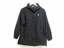 LOGOS park/ロゴスパーク ワンポイントロゴ マウンテンパーカー フルジップ パーカー ナイロン レディース サイズ : M ブラック【中古】