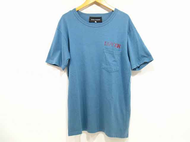 BIANCA CHANDON/ビアンカ チャンドン Lover Pocket T-shith Tシャツ レディース サイズ : S ブルー【中古】