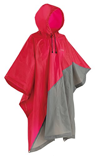 楽天MONOPARKコールマン（Coleman） ファンスタンドポンチョ レッド 2000026973