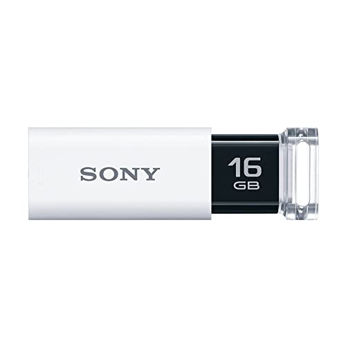 ソニー USBメモリ USB3.1 16GB ホワイト キャップレス USM16GUW 国内正規品