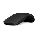 マイクロソフト アーク マウス ELG-00007 : ワイヤレス 薄型 コンパクト 縦横スクロール BlueTrack Bluetooth ( ブラック ) ...