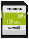 TOSHIBA SDXCJ[h 128GB Class10 UHS-IΉ (ő]x40MB/s) SDAR40N128G