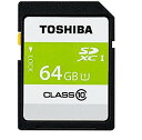 TOSHIBA SDXCJ[h 64GB Class10 UHS-IΉ (ő]x40MB/s) SDAR40N64G