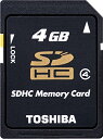 TOSHIBA SDHCJ[h 4GB Class4 (Ki) SD-L004G4