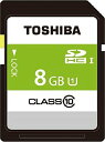 TOSHIBA SDHCJ[h 8GB Class10 UHS-IΉ (ő]x40MB/s) SDAR40N08G