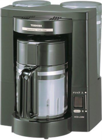 東芝 TOSHIBA コーヒーメーカー ブラック HCD-L50M(K)