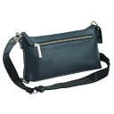 【ポイント10倍】服部 VELBA ベルバ OJ 2way クラッチバッグ セカンドバッグ ショルダー レザー Sサイズ ネイビー 126050-NV