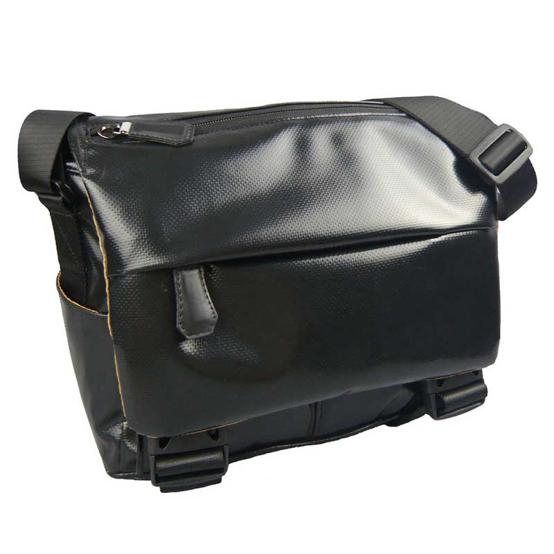 服部 VELBA ベルバ TP フラップ ショルダーバッグ Sサイズ B5 ブラック 126012-BK